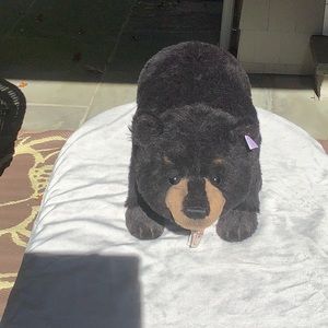 Steiff Mr Big Black Bear. Alpaca teddy bear. A limited edition. NWT